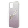 Guess Glitter Gradient Script - iPhone 12 Pro Max Case (pink)