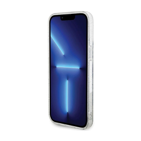 Karl Lagerfeld Karl & Choupette Glitter MagSafe - iPhone 14 Pro Max Case (Transparent)