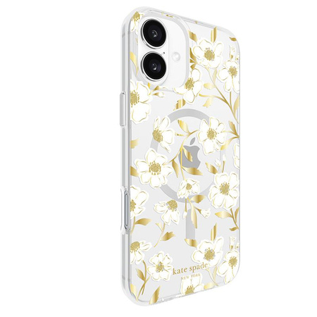 Kate Spade New York Protective Gems MagSafe - Pouzdro pro iPhone 16 Plus (Sunshine Floral)