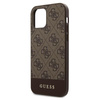 Guess 4G Bottom Stripe Collection - iPhone 12 Pro Max Case (brown)