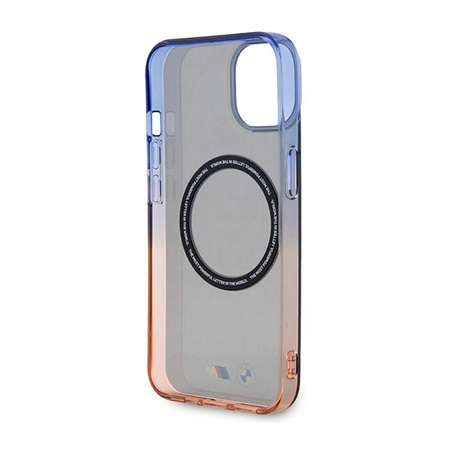 BMW Gradient Bumper MagSafe - Hülle für iPhone 14 (Grau)