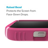 Speck Presidio2 Grip MagSafe - Coque antidérapante pour iPhone 14 Plus (Digitalpink / Blossompink / White)