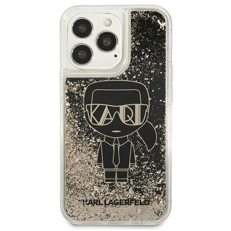 Karl Lagerfeld Liquid Glitter Gatsby - Kryt pro iPhone 13 Pro