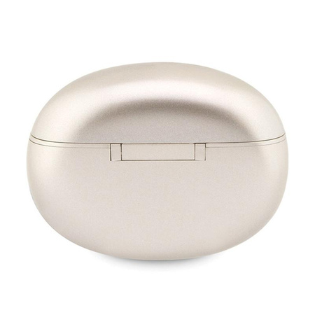 Guess True Wireless Classic EST BT5.3 - Słuchawki TWS + etui ładujące (złoty)