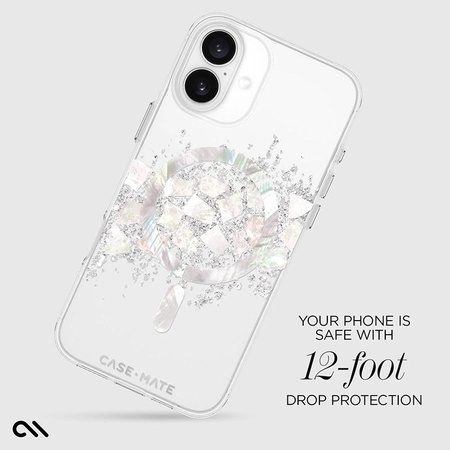 Case-Mate Karat MagSafe „Touch of Pearl” do iPhone 16 Plus – Luksusowa ochrona z masą perłową