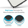 Speck Presidio Perfect-Clear with Impact Geometry + MagSafe - Etui iPhone 14 Pro Max z powłoką MICROBAN (Clear / Black)