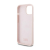 Karl Lagerfeld Silicone Karl Script - iPhone 15 Tasche (Pink)