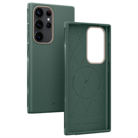 Spigen Cyrill Ultra Color - tok Samsung Galaxy S23 Ultra (Kale)