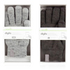 Gants pour écran tactile Moshi Digits - Gants pour écran tactile de smartphone (S) (Gris clair)