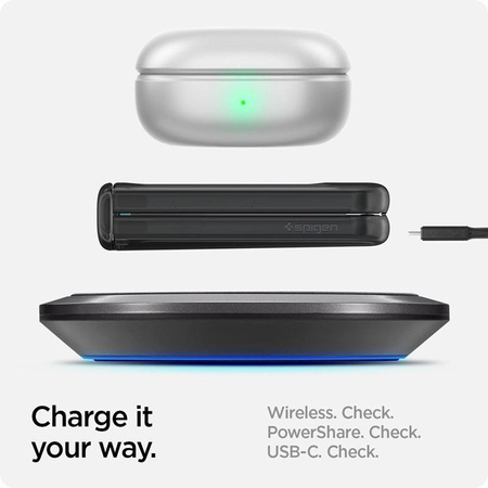 Spigen Thin Fit Pro - Gehäuse für Samsung Galaxy Z Flip 5 (Frostgrau)