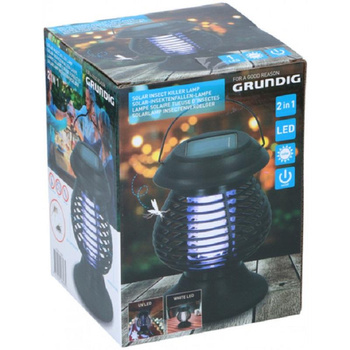 Grundig - Solární UV LED lampa proti hmyzu