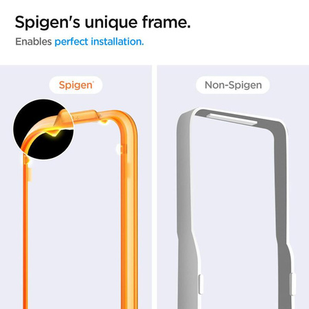 Spigen Alm üveg.TR 2-Pack - Edzett üveg Samsung Galaxy A35 5G készülékhez (2 db.) (átlátszó)