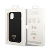 Guess Silicone Triangle Logo - Coque iPhone 14 (noir)