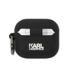 Karl Lagerfeld szilikon NFT Karl Head 3D - AirPods 3 tok (fekete)