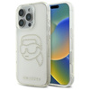 Karl Lagerfeld IML strasszos Karl Head - tok iPhone 16 Pro Max készülékhez (átlátszó)