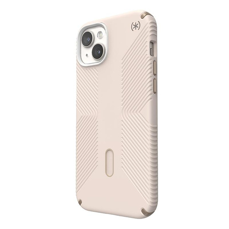 Speck Presidio2 Grip ClickLock & Magsafe - Case for iPhone 15 Plus / iPhone 14 Plus (Bleached Bone / Heirloom Gold / Hazel Brown)
