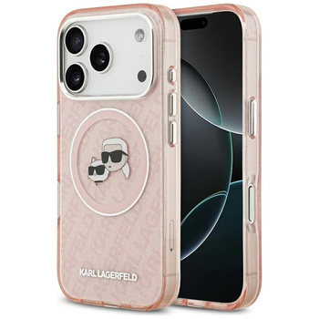 ETUI DO IPHONE 17 PRO do MAGSAFE KARL LAGERFELD ORYGINALNE RÓŻOWE MODNE
