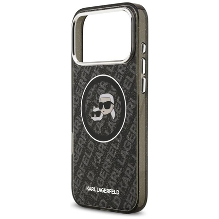 ETUI DO IPHONE 17 PRO MAX do MAGSAFE KARL LAGERFELD ORYGINALNE CZARNE CASE