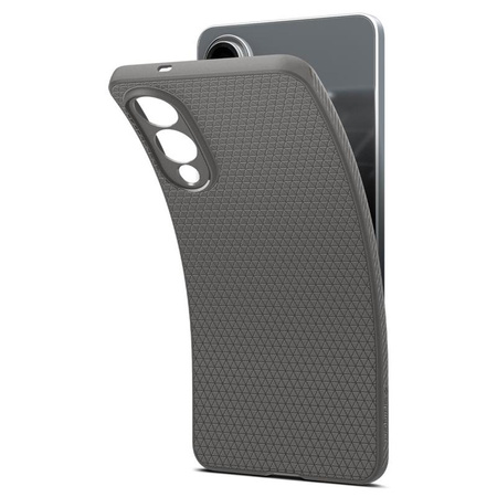 Spigen Liquid Air - Etui pour Samsung Galaxy S25 Edge (Gris Marbre)