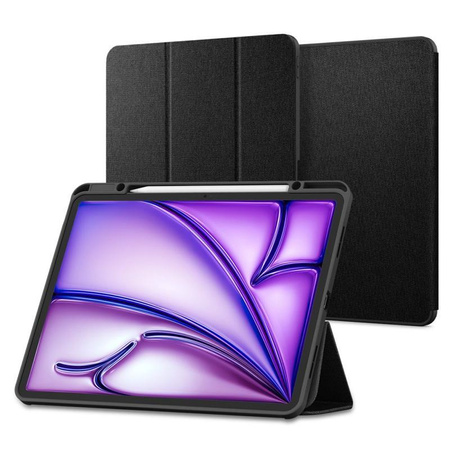Spigen Urban Fit - Etui do iPad Air 13" M3 (2025) / M2 (2024) (Black)