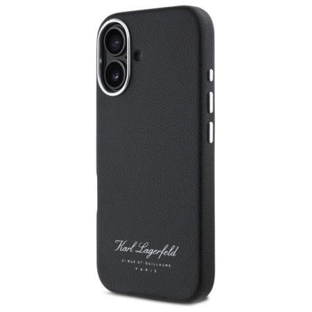 Karl Lagerfeld Hotel RSG - Hülle für iPhone 16 (schwarz)