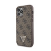 Guess Crossbody 4G Metall Logo - iPhone 12 / iPhone 12 Pro Tasche (braun)