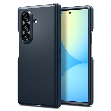 Spigen Tough Armor Pro MagSafe - pouzdro pro Samsung Galaxy Z Fold 7 (Metal Slate)