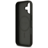 ETUI DO IPHONE 17 do MAGSAFE GUESS ORYGINALNE CZARNE SKÓRZANE MODNE CASE