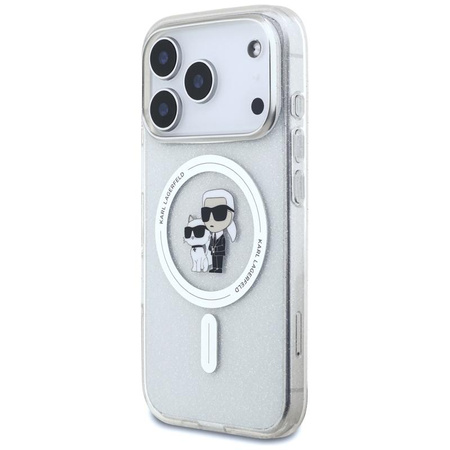ETUI DO IPHONE 17 PRO MAX do MAGSAFE KARL LAGERFELD ORYGINALNE BEZBARWNE