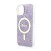 Guess 4G MagSafe - Case for iPhone 14 (Purple)