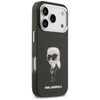 Karl Lagerfeld IML Aquarelle Karl & Logo MagSafe - iPhone 17 Pro tok (fekete)