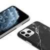 Crong Marble Case – iPhone 11 Pro Hülle (Schwarz)