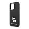 Karl Lagerfeld Choupette Body - Hülle für iPhone 14 Pro (Schwarz)
