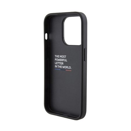 BMW Quilted Tricolor - iPhone 15 Pro Case (black)