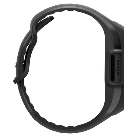 Spigen Liquid Air Pro - Strap with case for Apple Watch 10 46 mm (Matte Black)