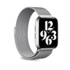 Puro Milanese Magnetic Band - Bracelet en acier inoxydable pour Apple Watch 42/44/45 mm (argent)