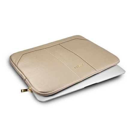 Guess Saffiano Computer Sleeve - 13" Notebook Case (beige)