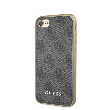 Guess 4G Charms Kollektion - iPhone iPhone SE 2022 / SE 2020 / 8 / 7 Tasche (grau)