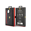 Ferrari Twist Metal Logo - iPhone 15 Plus Case (black)