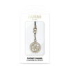 Guess Phone Strap 4G Rhinestone Charm - přívěsek na telefon