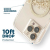 Case-Mate Karat MagSafe - iPhone 14 Pro Max Case Decorated with Gold (Marble)