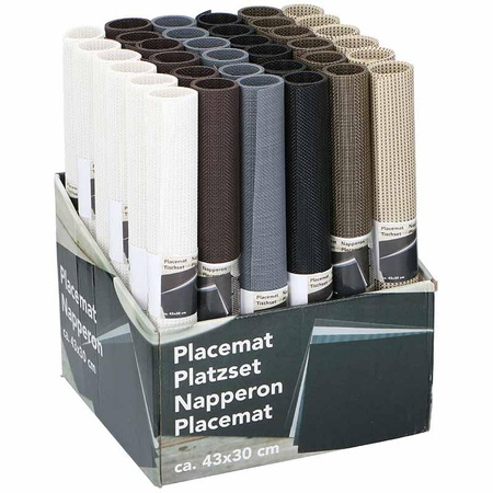 Tapis de table 40 x 30 cm (noir)