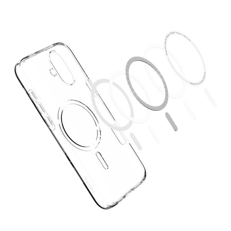 Spigen Liquid Crystal MagSafe - tok iPhone 16 készülékhez (átlátszó)