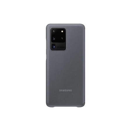 Samsung Clear View Cover - Samsung Galaxy S20 Ultra Case (Gray)