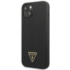 Guess szilikon háromszög logó - iPhone 13 mini tok (fekete)