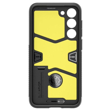 Spigen Slim Armor - Gehäuse für Samsung Galaxy S23 (Schwarz)