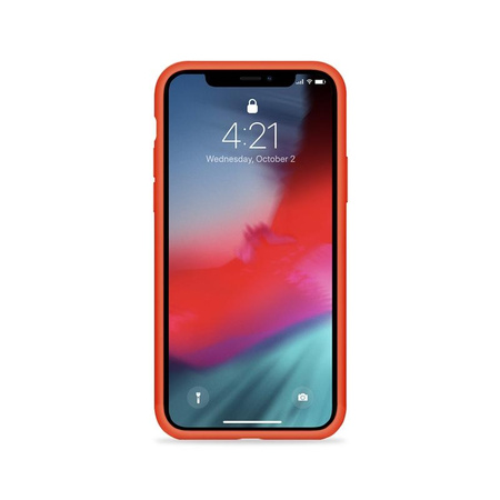 Crong Color Cover - Coque pour iPhone 11 Pro (rouge)
