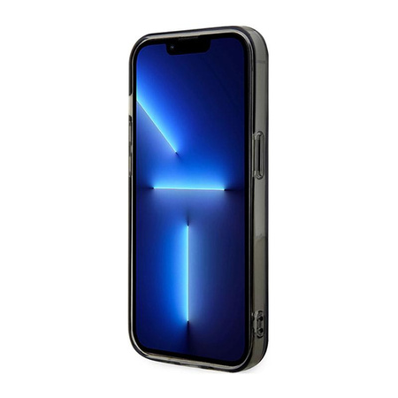 BMW Tricolor Stripes MagSafe - Schutzhülle für iPhone 14 Pro Max (Grau)