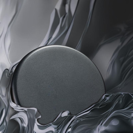 Crong MagSpot vezeték nélküli töltő - MagSafe 15W alumínium induktív töltő (grafit)