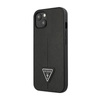 Guess Saffiano Triangle Logo Tasche - iPhone 14 Tasche (schwarz)